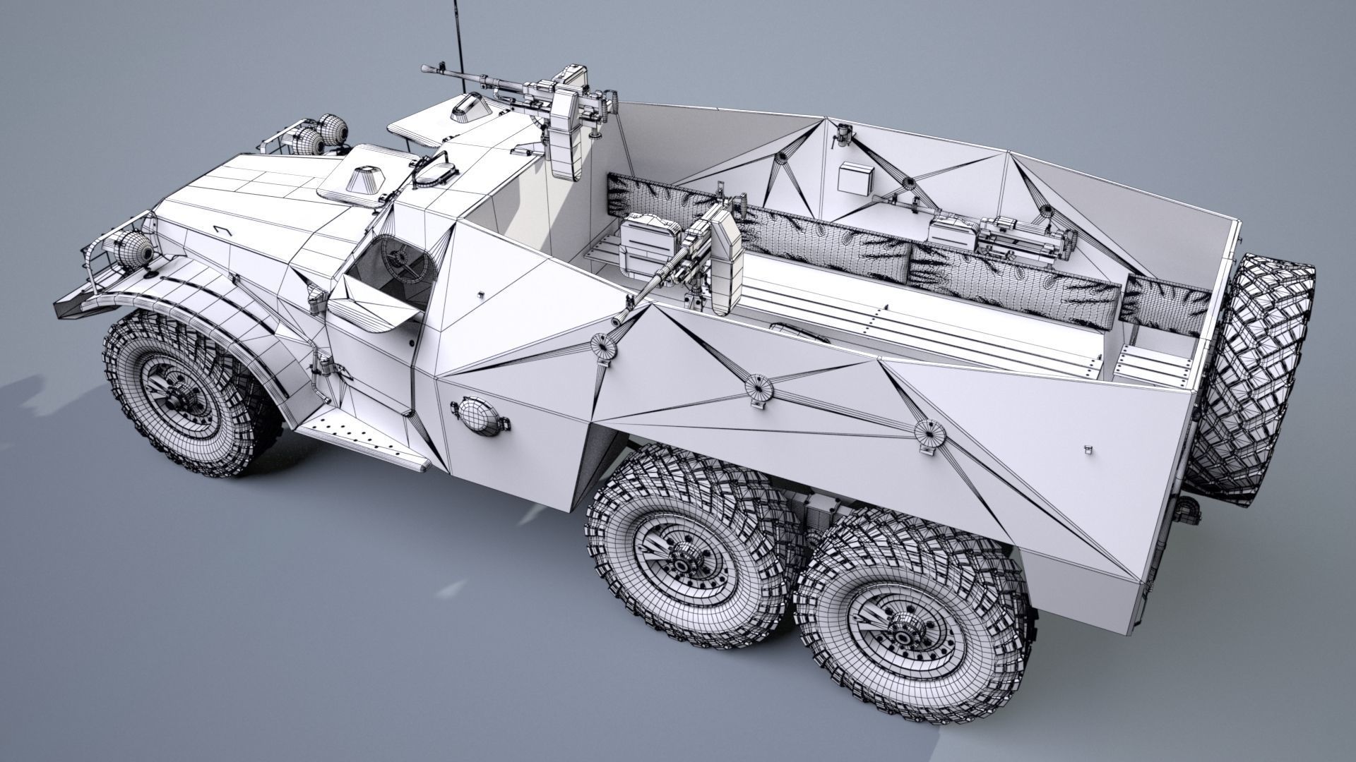 BTR-152 3D model_23