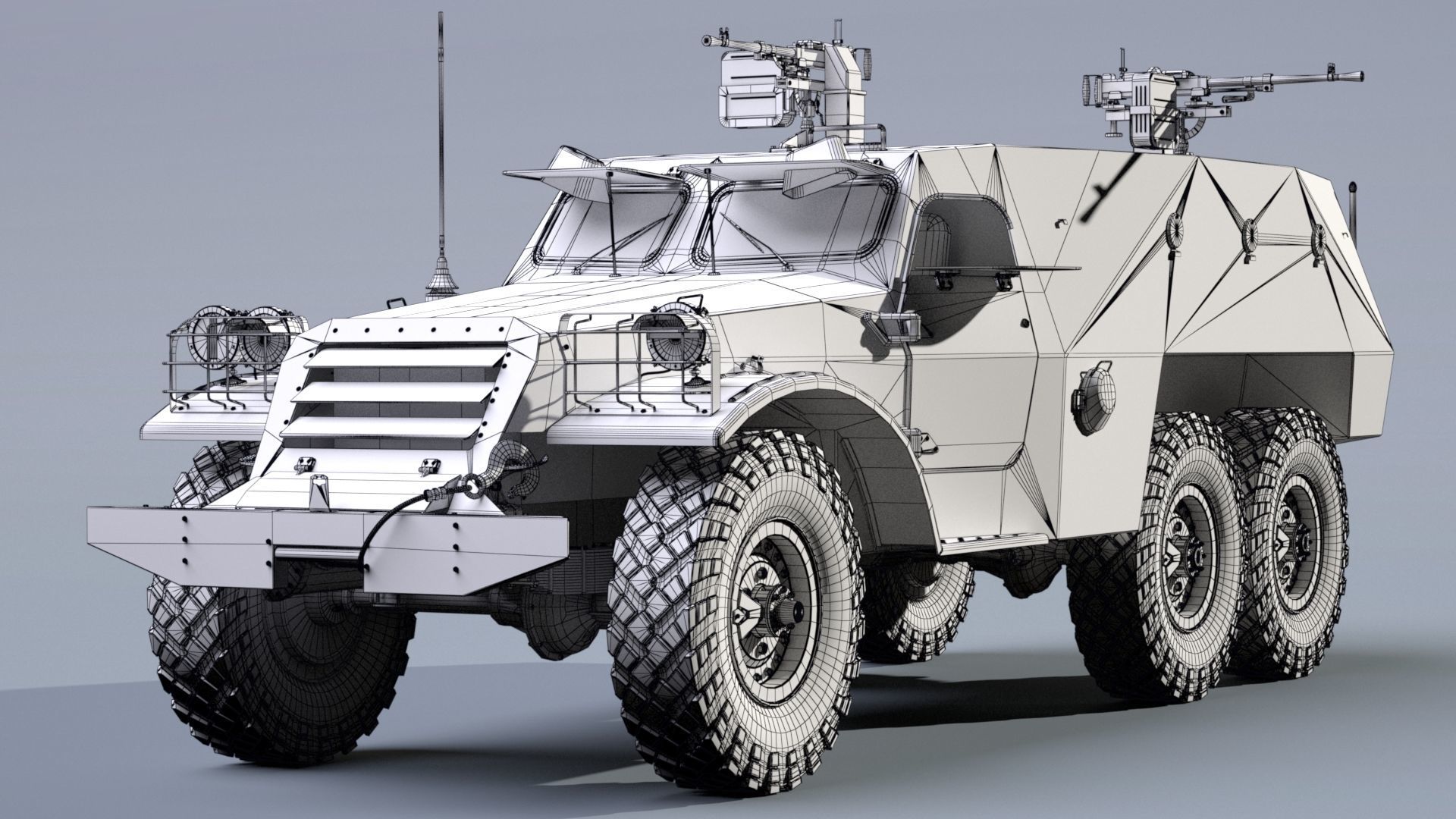 BTR-152 3D model_19