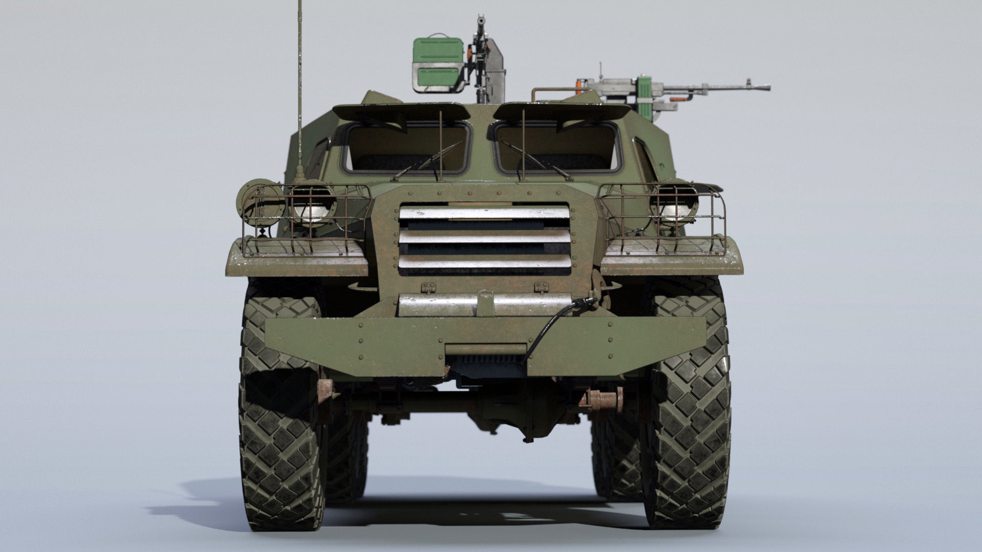 BTR-152 3D model_7