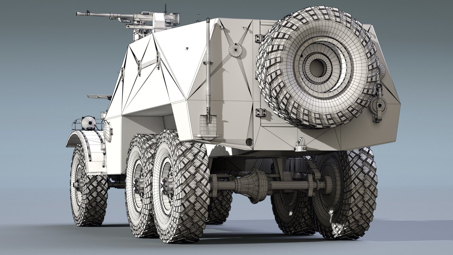 BTR-152 3D model_22