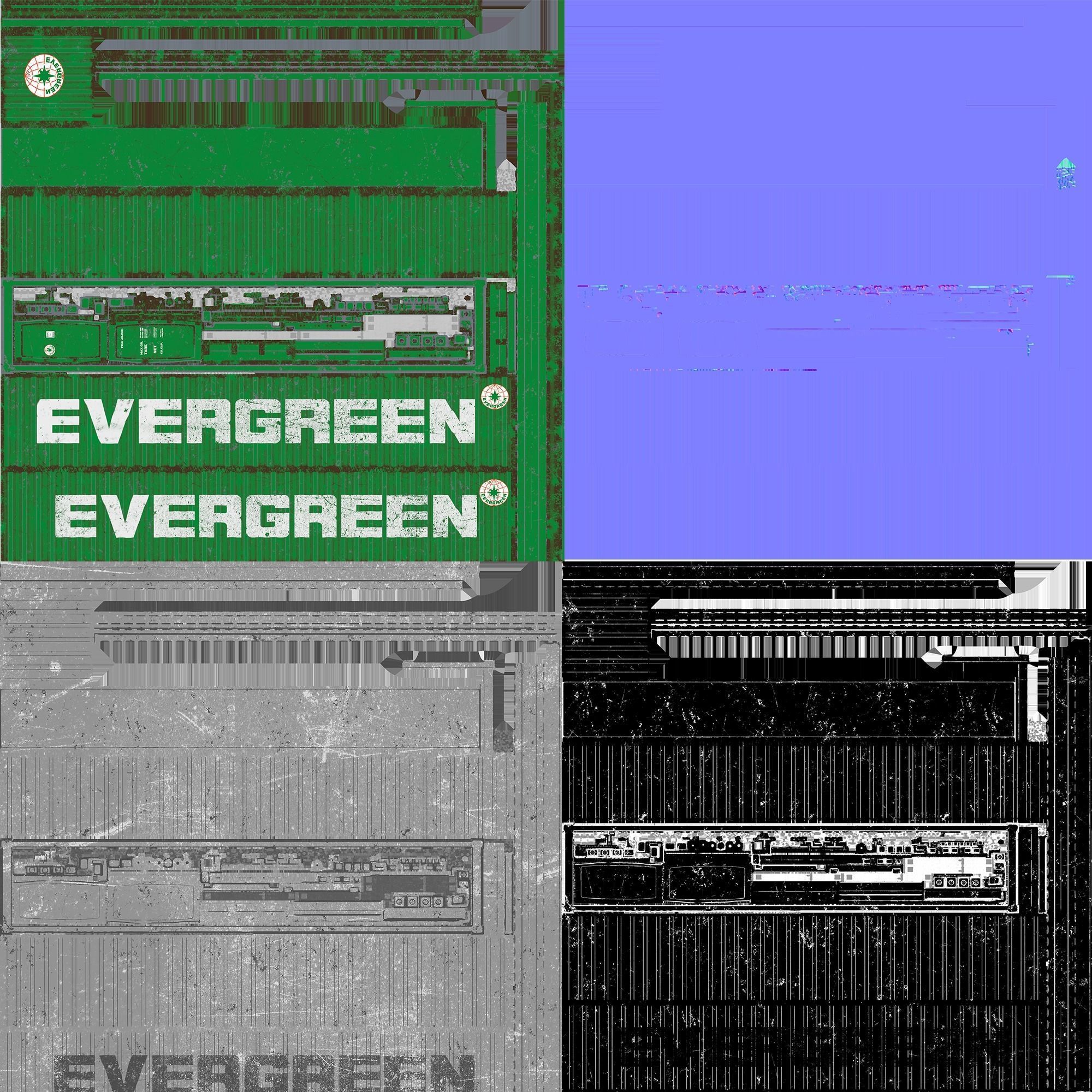 Container 40FT HC with PBR texture 4K Free low-poly 3D model_6