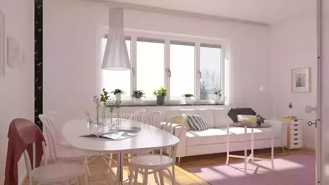 Dining and Living zone