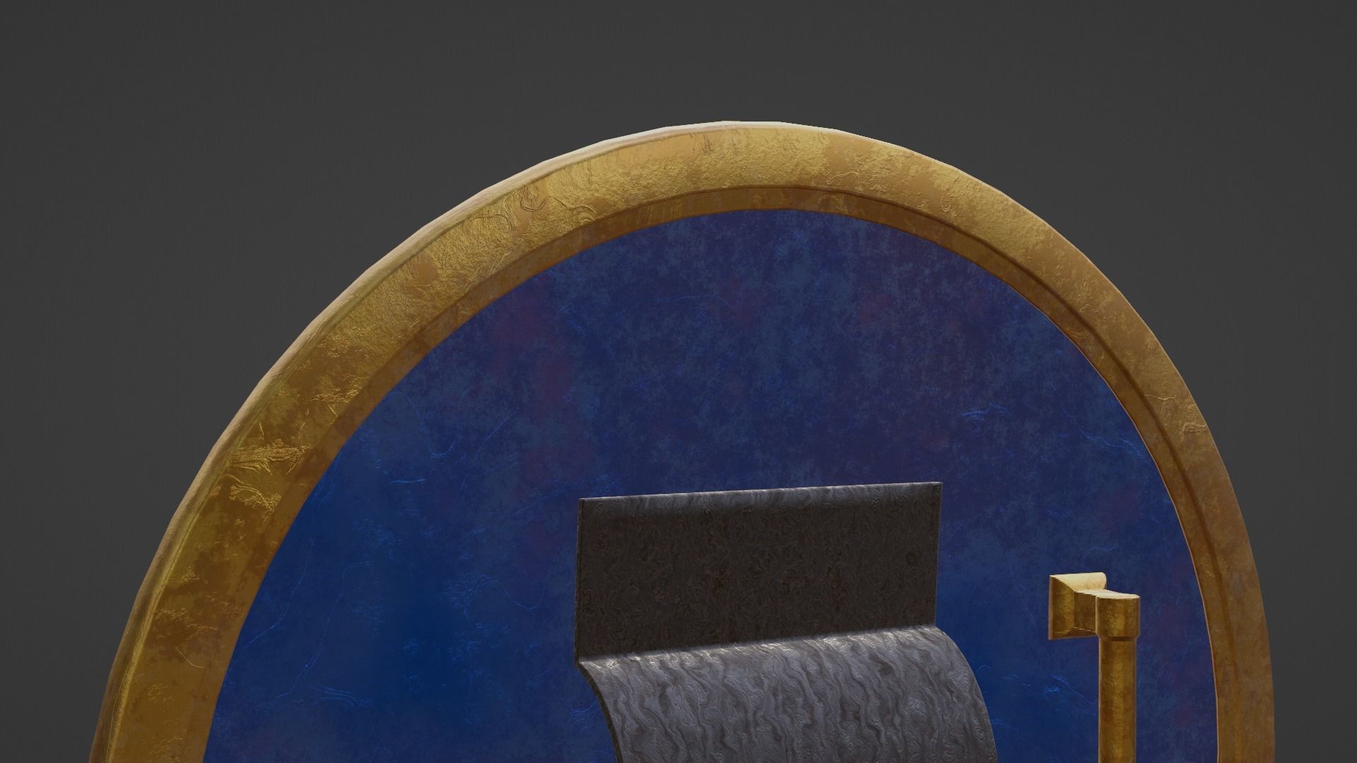 Ancient Greek City State Shield - Athens 3D model_15