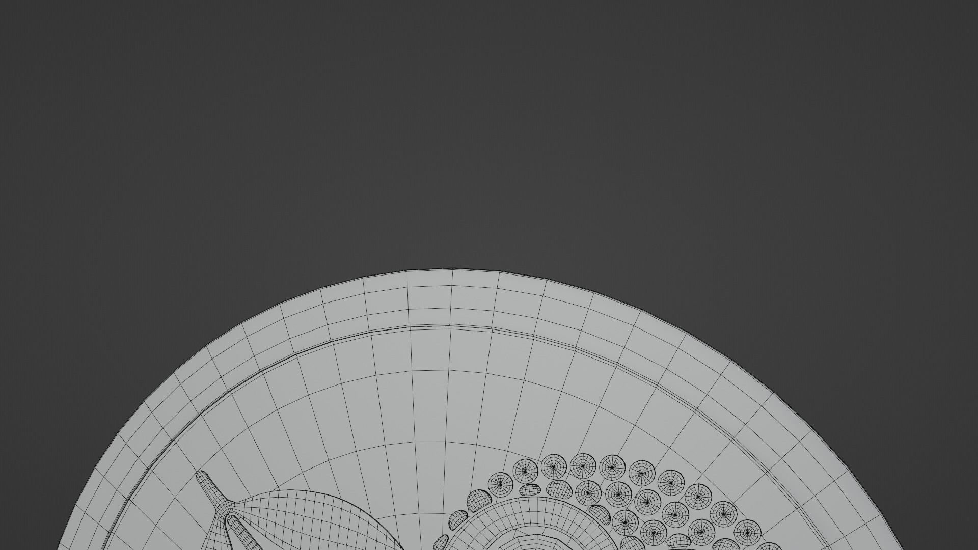 Ancient Greek City State Shield - Athens 3D model_2