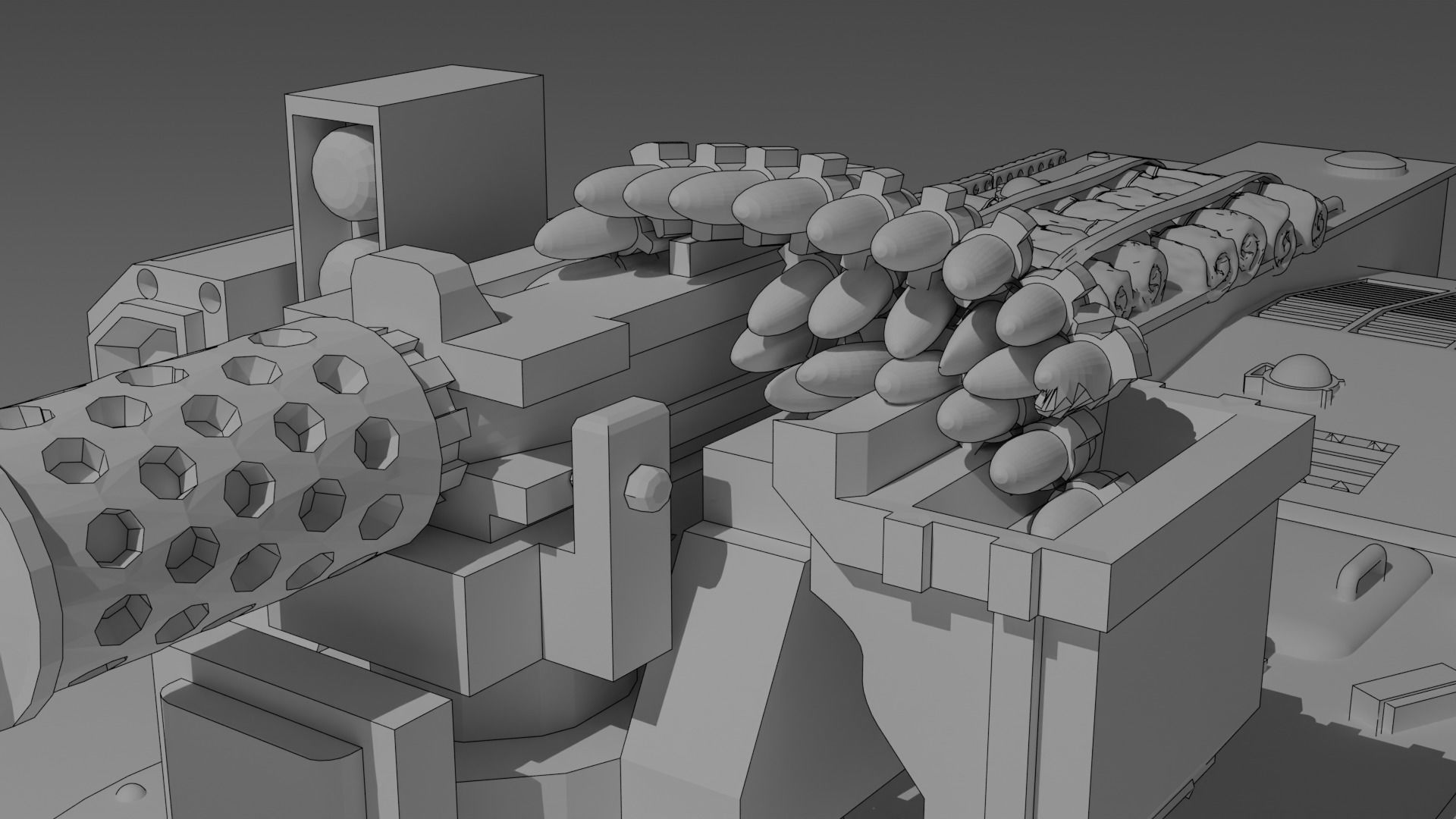 IDF Achzarit with Drakonit system 3D print model_3