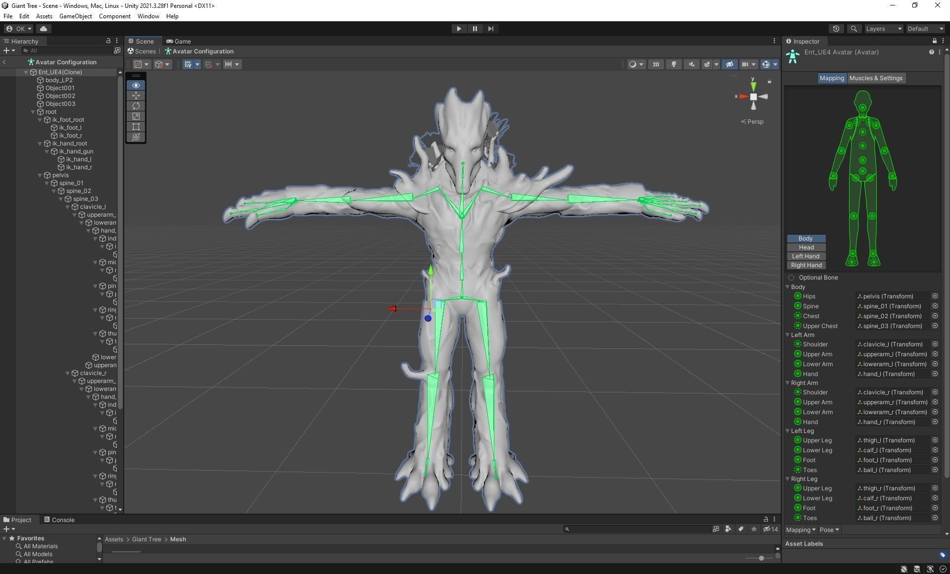 Giant Tree Low-poly 3D model_6