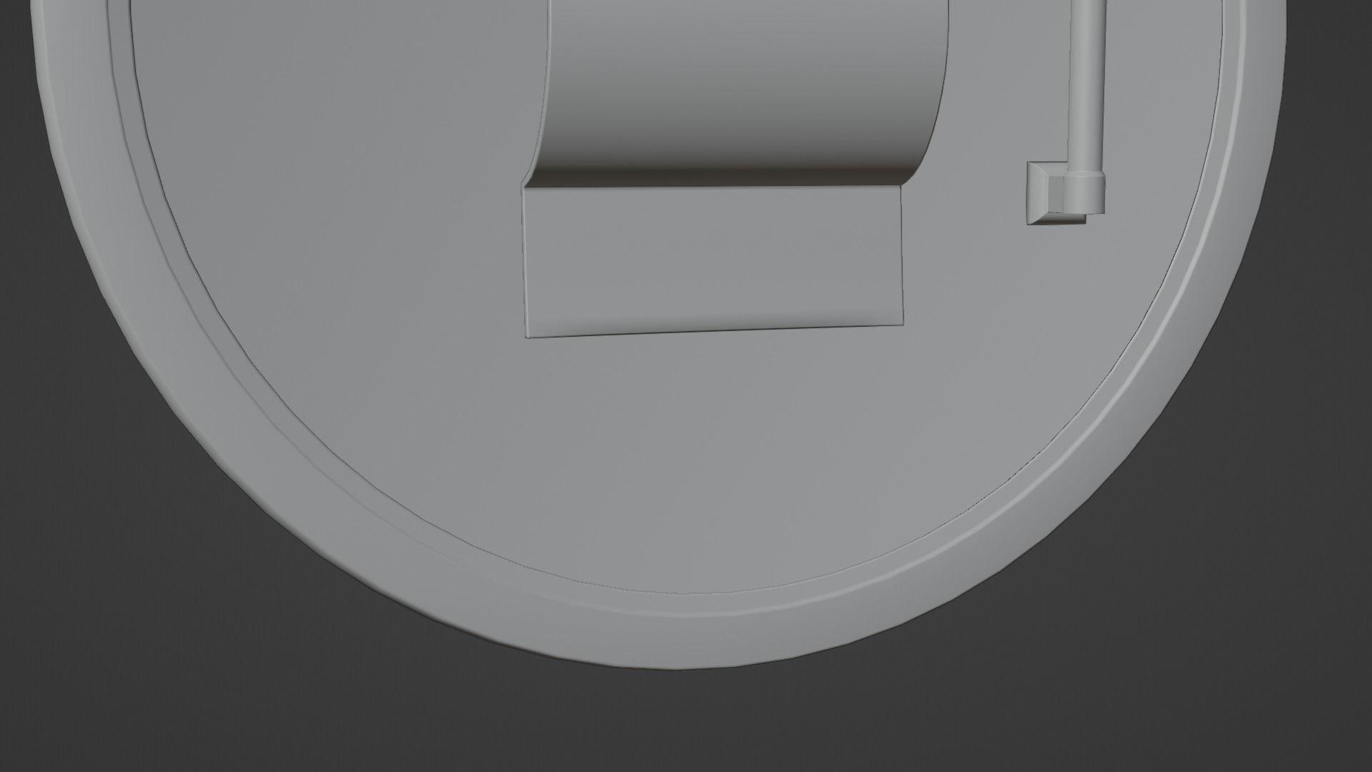 Ancient Greek City State Shield - Corinth 3D model_17