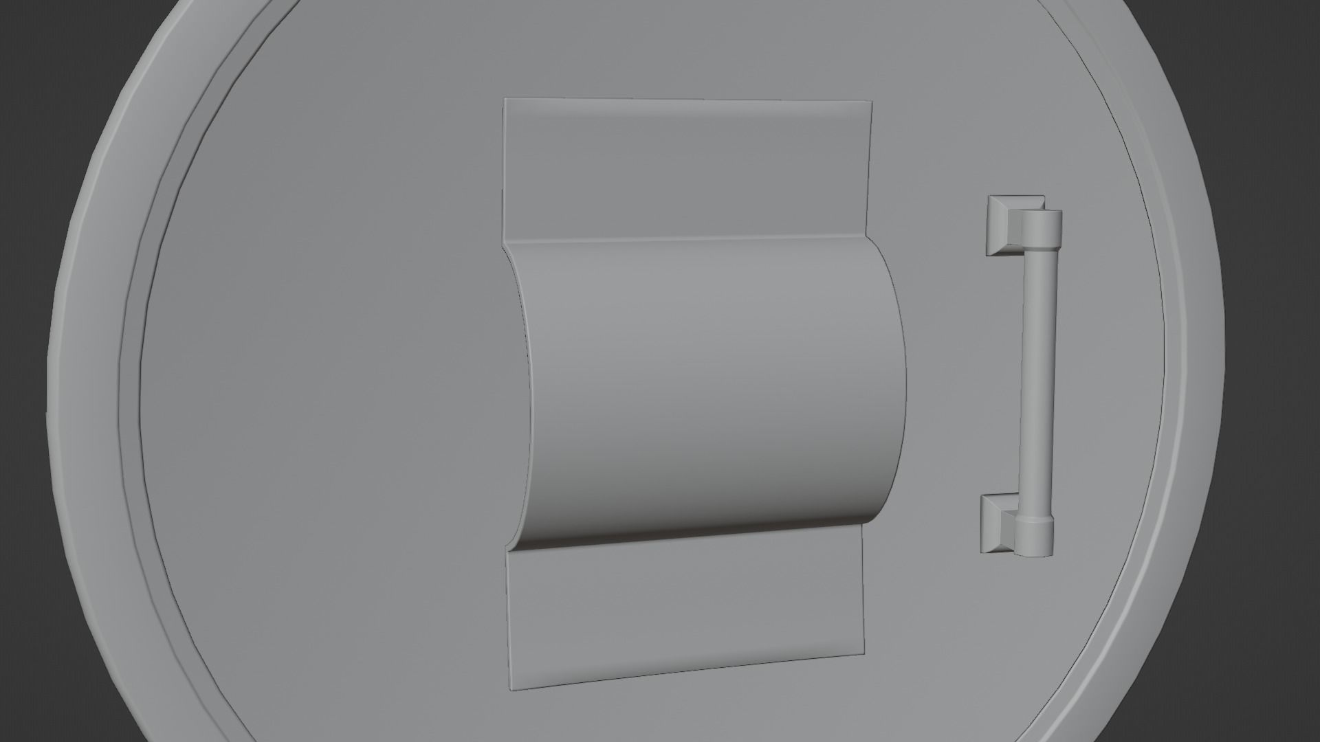 Ancient Greek City State Shield - Corinth 3D model_14