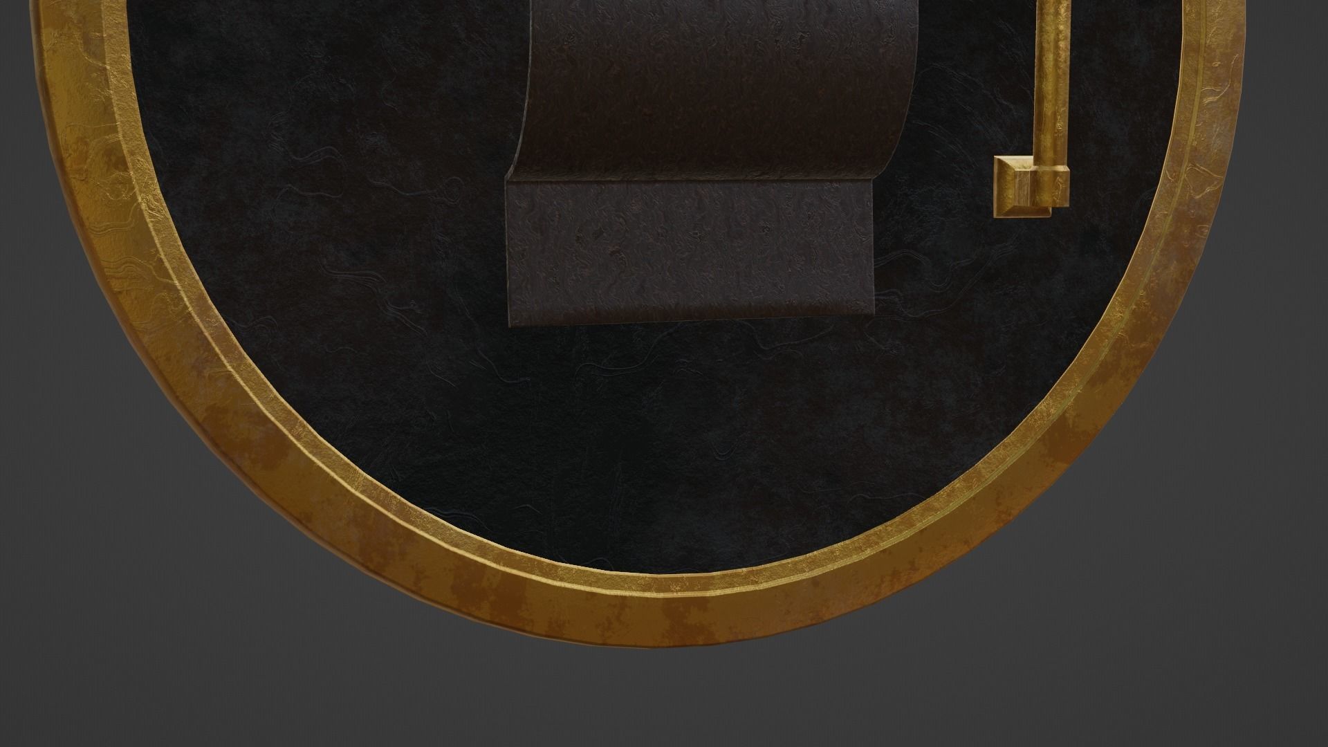 Ancient Greek City State Shield - Corinth 3D model_16