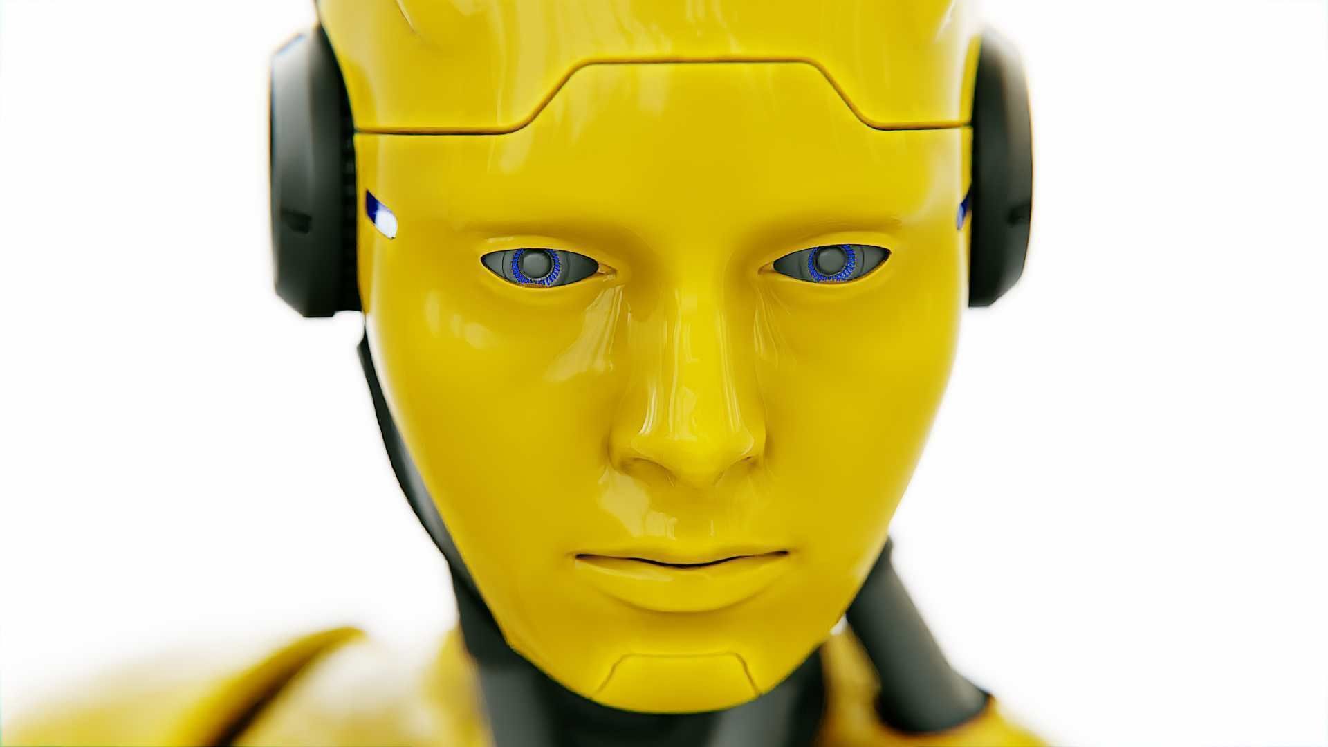 ANDROID OMEGA-C  RIGGED 3D model_16