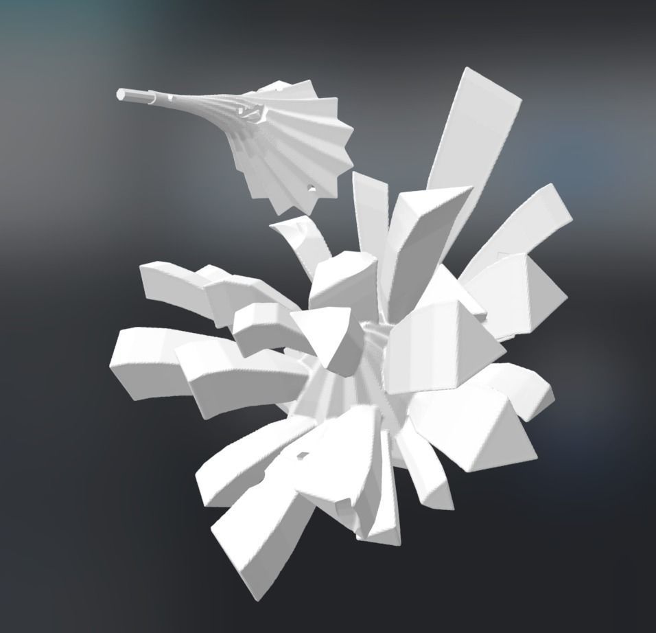 Hatsune Miku 3D print model_6