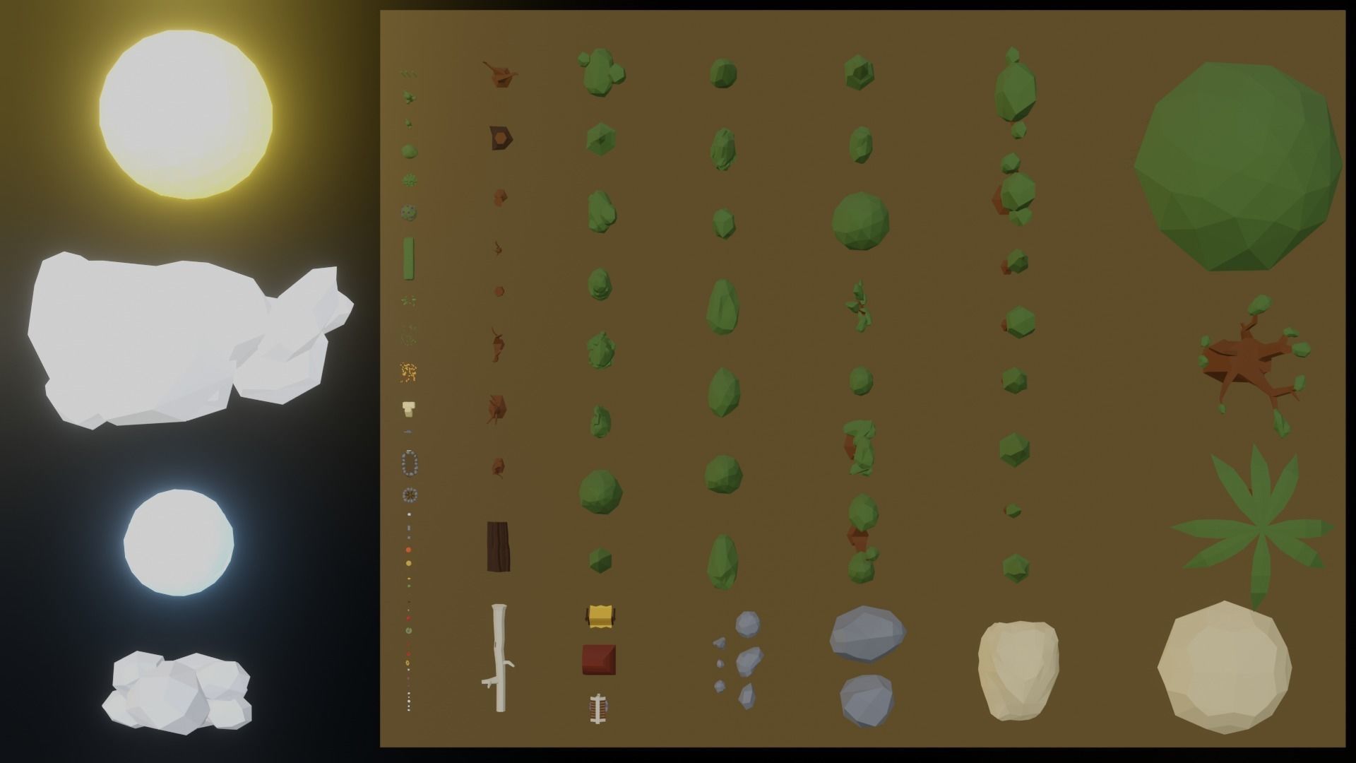 3D Low Poly Nature Pack Low-poly 3D model_14