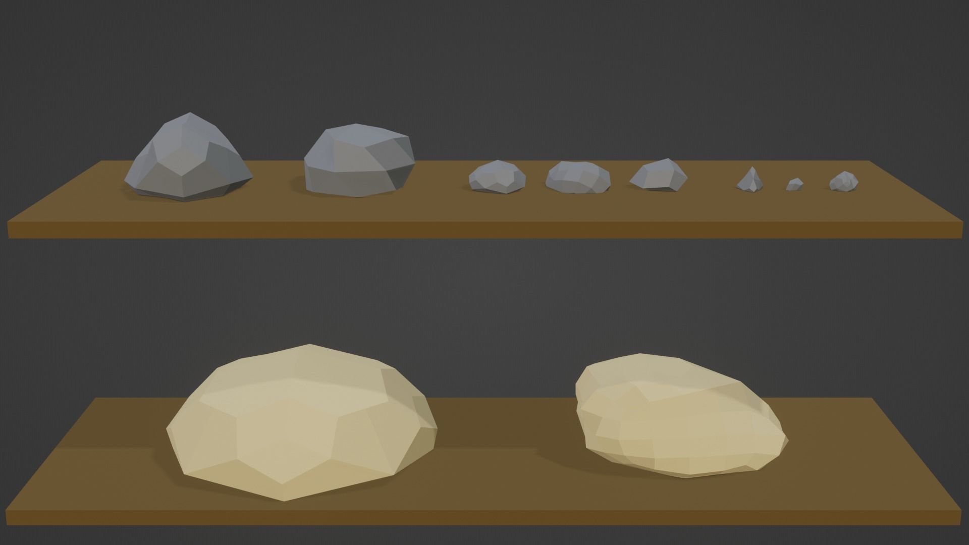 3D Low Poly Nature Pack Low-poly 3D model_4