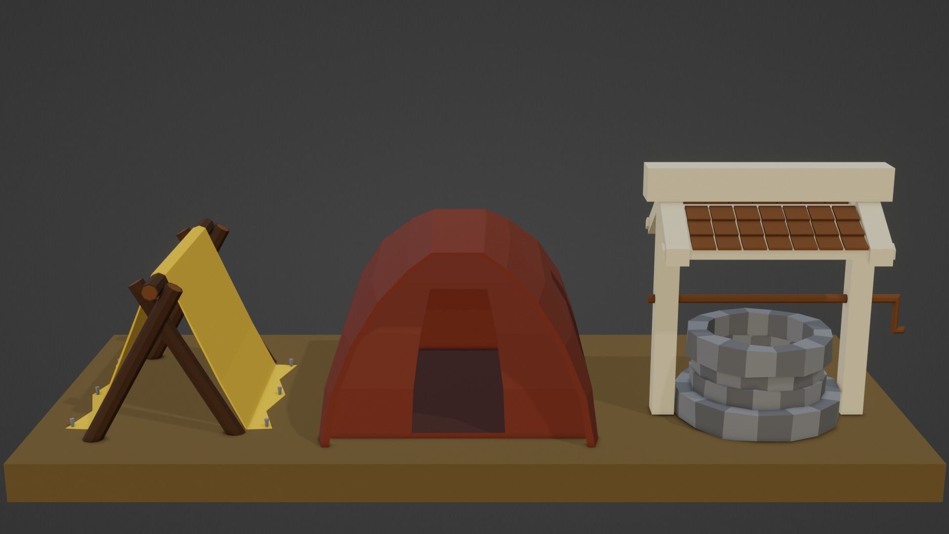 3D Low Poly Nature Pack Low-poly 3D model_13