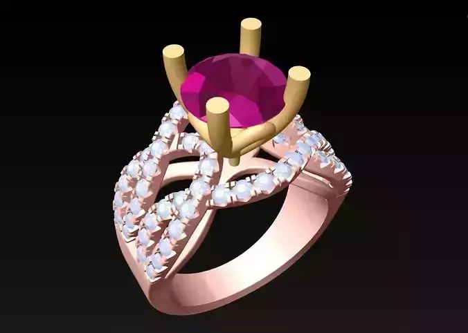 Diamond Ring - Womens Rings - N3405