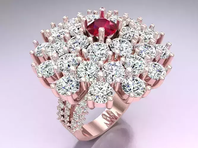 Diamond Ring - Womens Rings - N3595