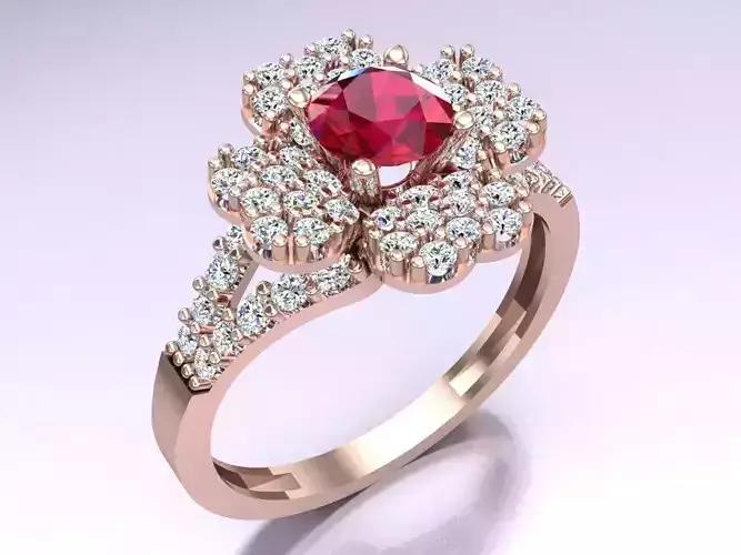 Diamond Ring - Womens Rings - N6457