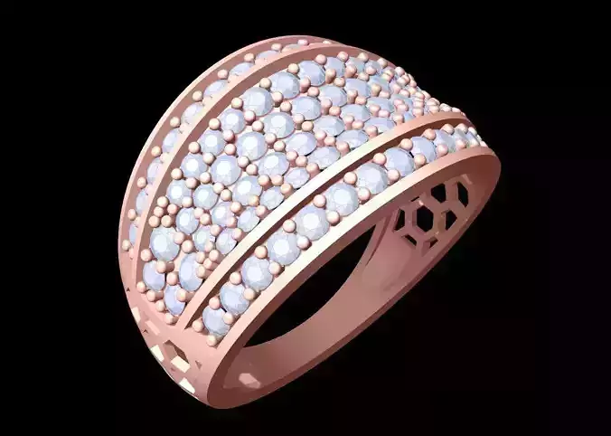Diamond Ring - Womens Rings - N6590