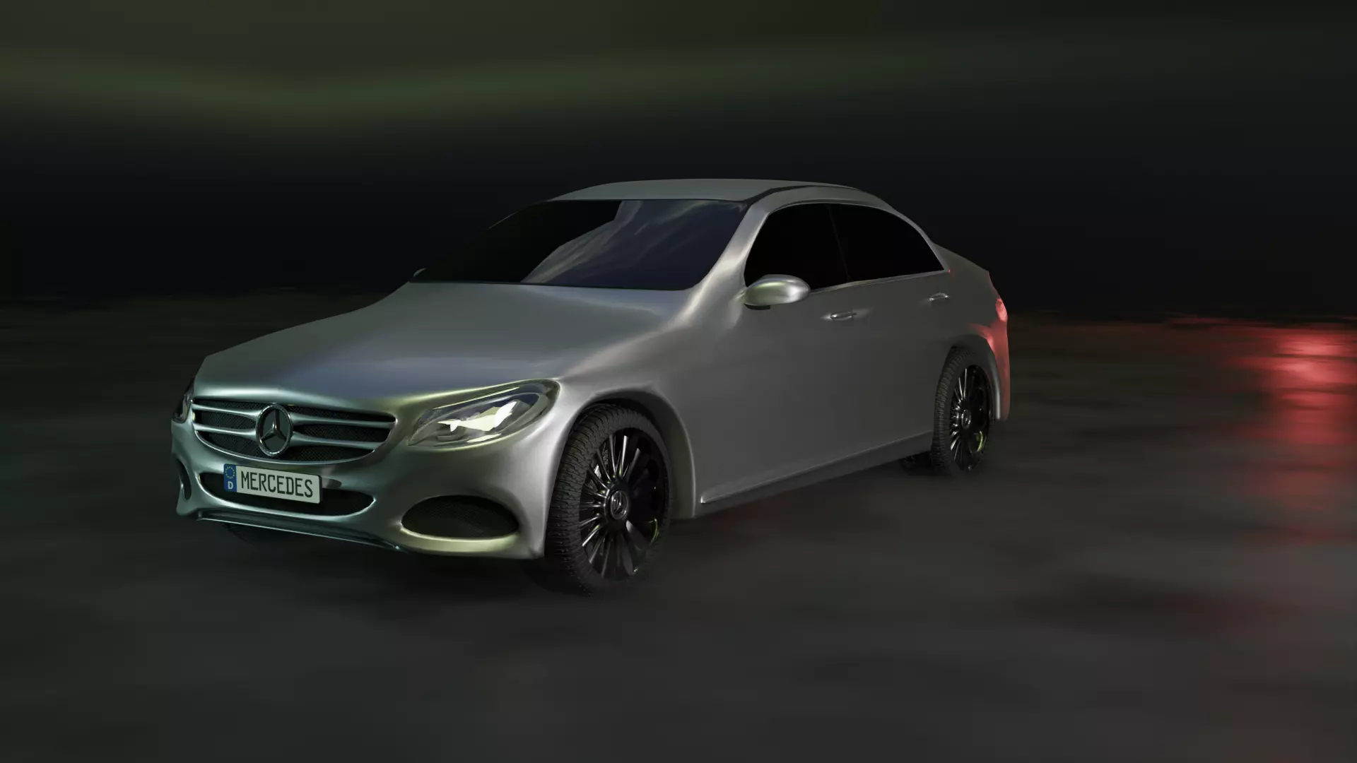 Mercedes C-Class 2014 Free 3D model