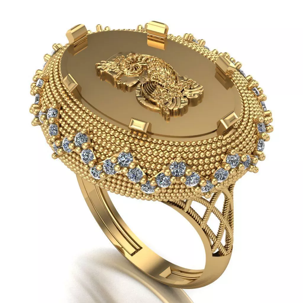 Onsa Ring 005 3D print model