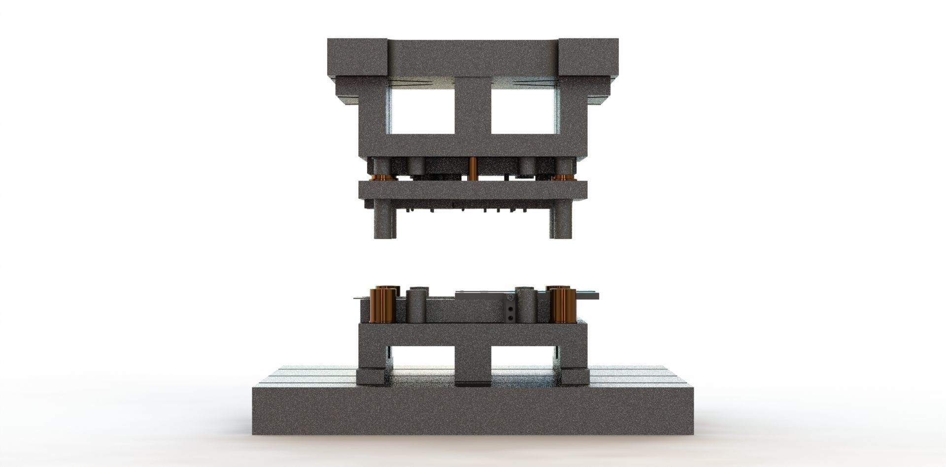 Estampo de Corte Progressivo Progressive Cut Stamp 3D model_9