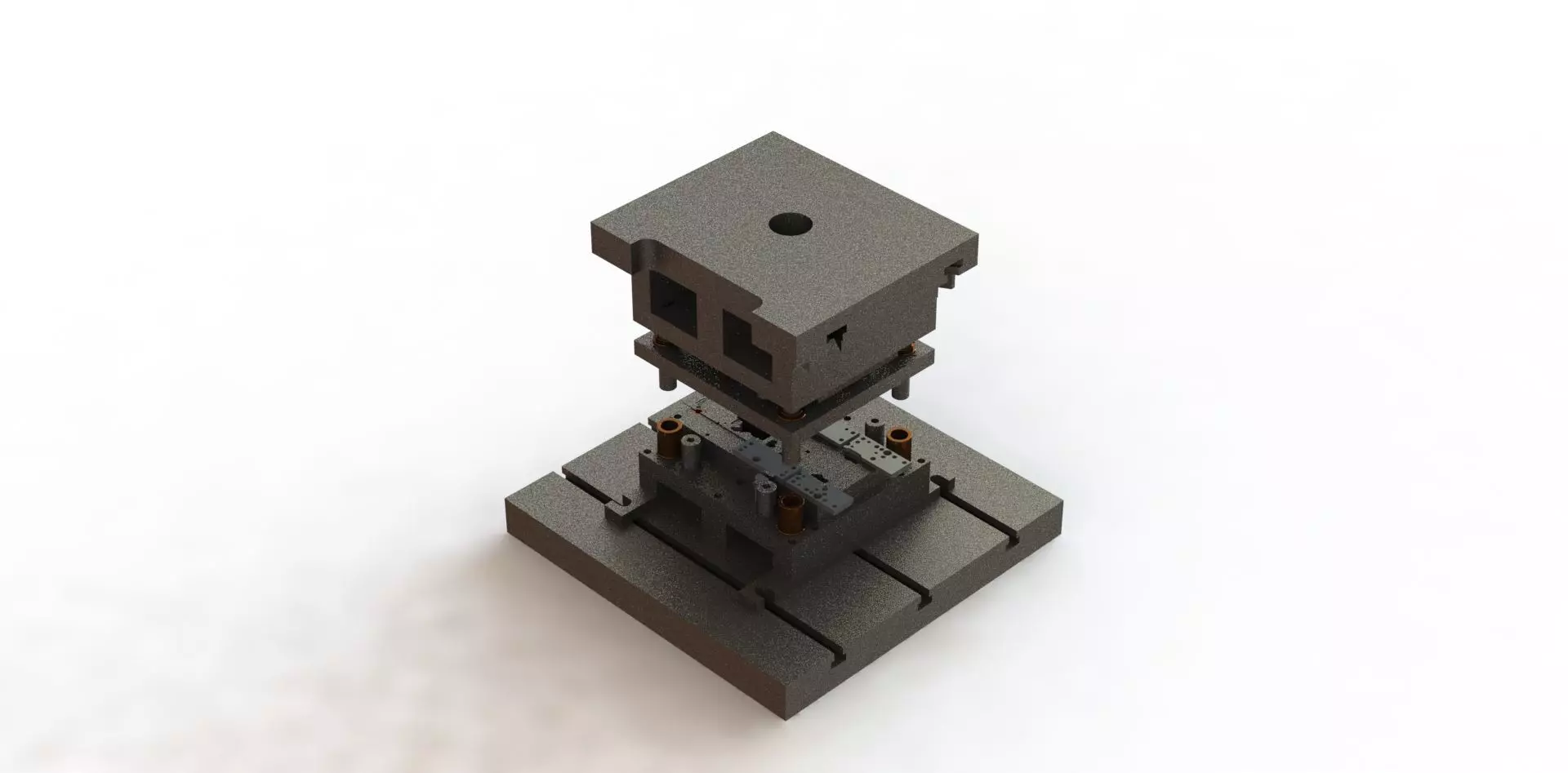 Estampo de Corte Progressivo Progressive Cut Stamp 3D model_0