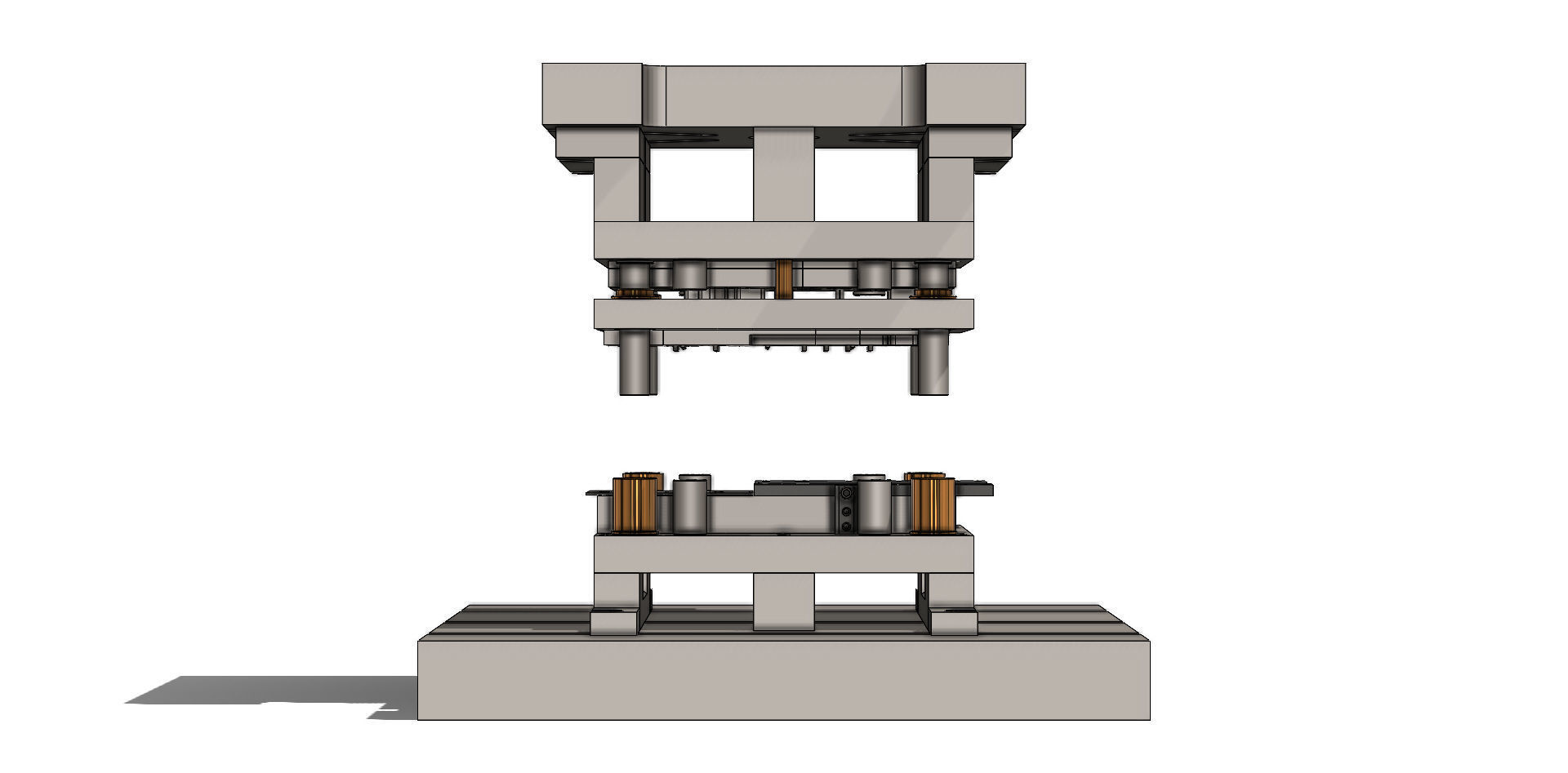 Estampo de Corte Progressivo Progressive Cut Stamp 3D model_8