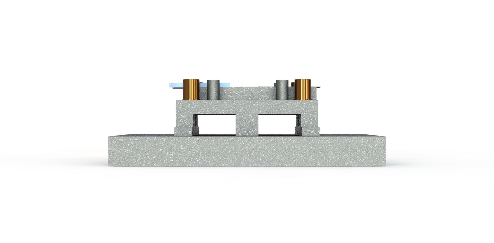 Estampo de Corte Progressivo Progressive Cut Stamp 3D model_27