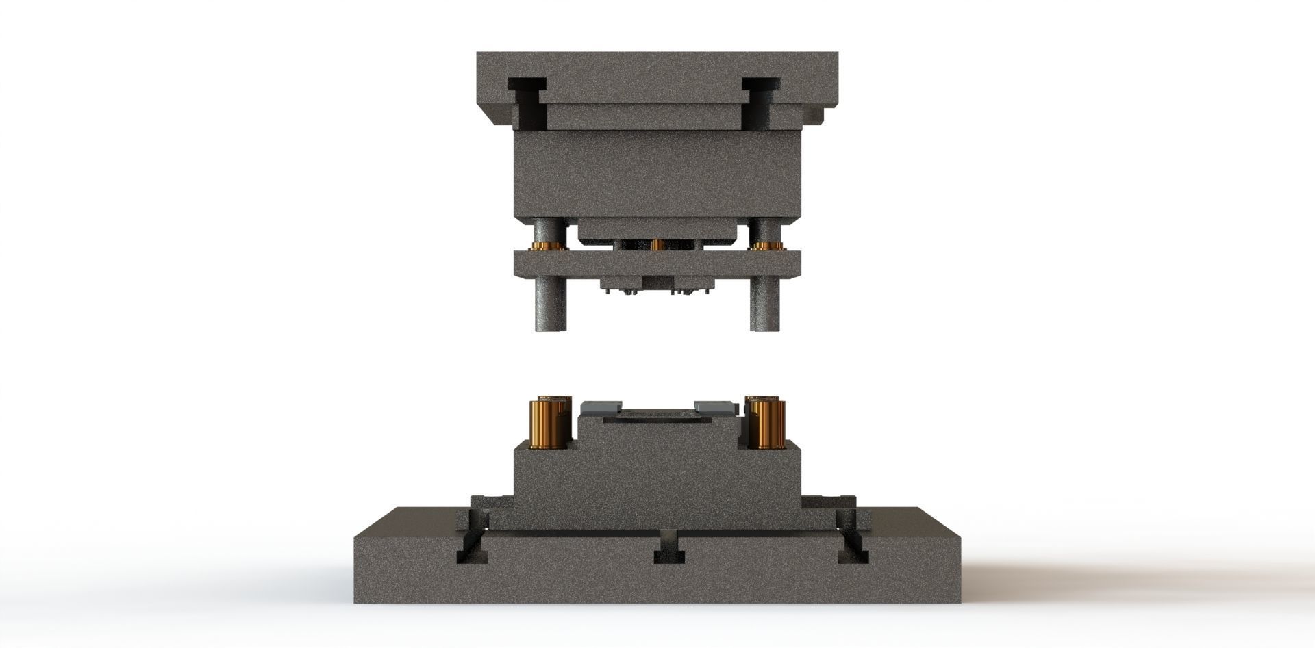 Estampo de Corte Progressivo Progressive Cut Stamp 3D model_7