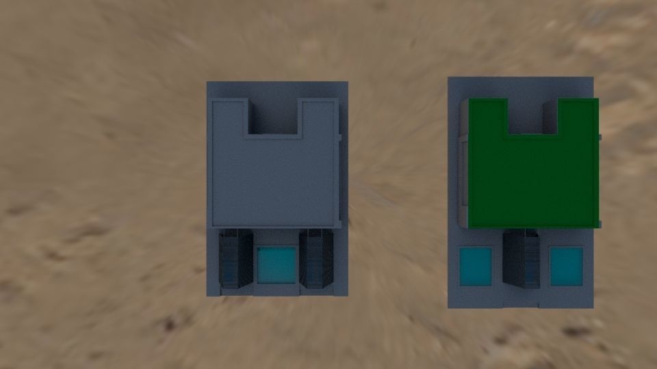 NURAI Islands Water and Beach Villa Beach and Pool House 3D model_11