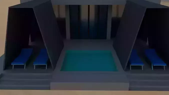 NURAI Islands Water and Beach Villa Beach and Pool House