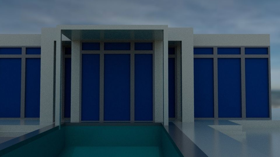 NURAI Islands Water and Beach Villa Beach and Pool House 3D model_5