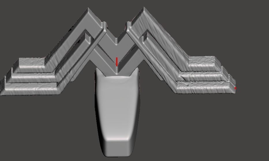 wonder woman bust with base 3d printable 3D print model_3