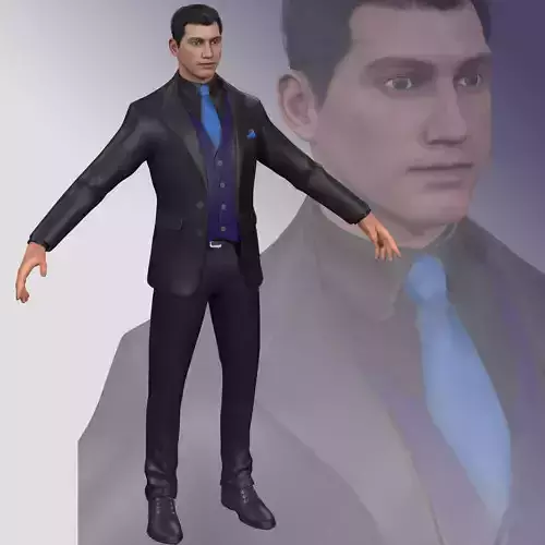 Business Man 3D model