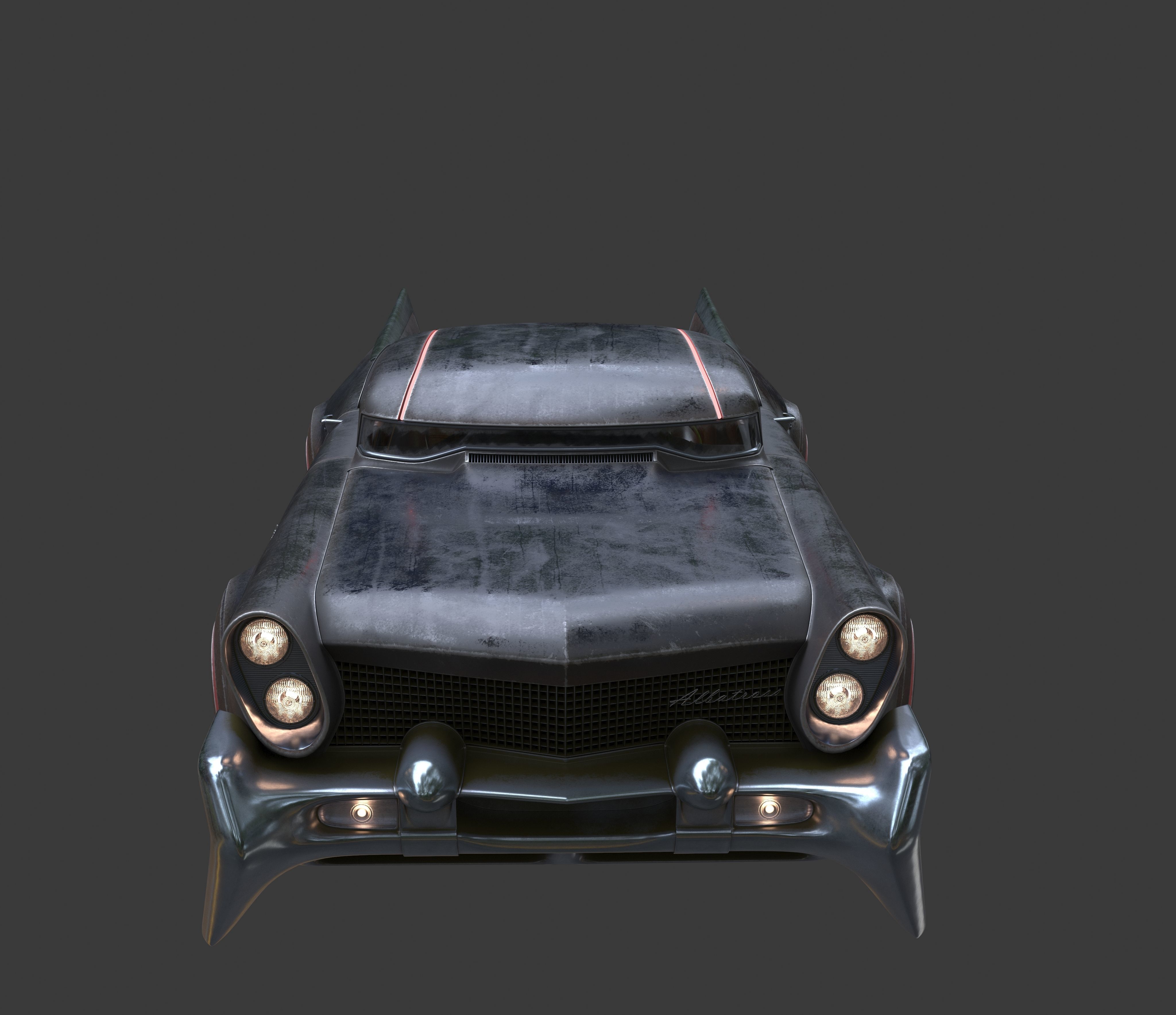 Futuristic flying car 3 3D model_15