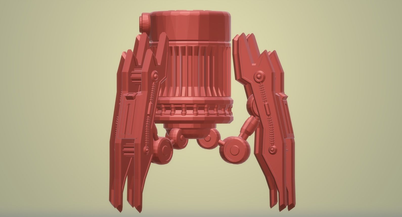 MG2-082023 Concept Mech 3D print model_5