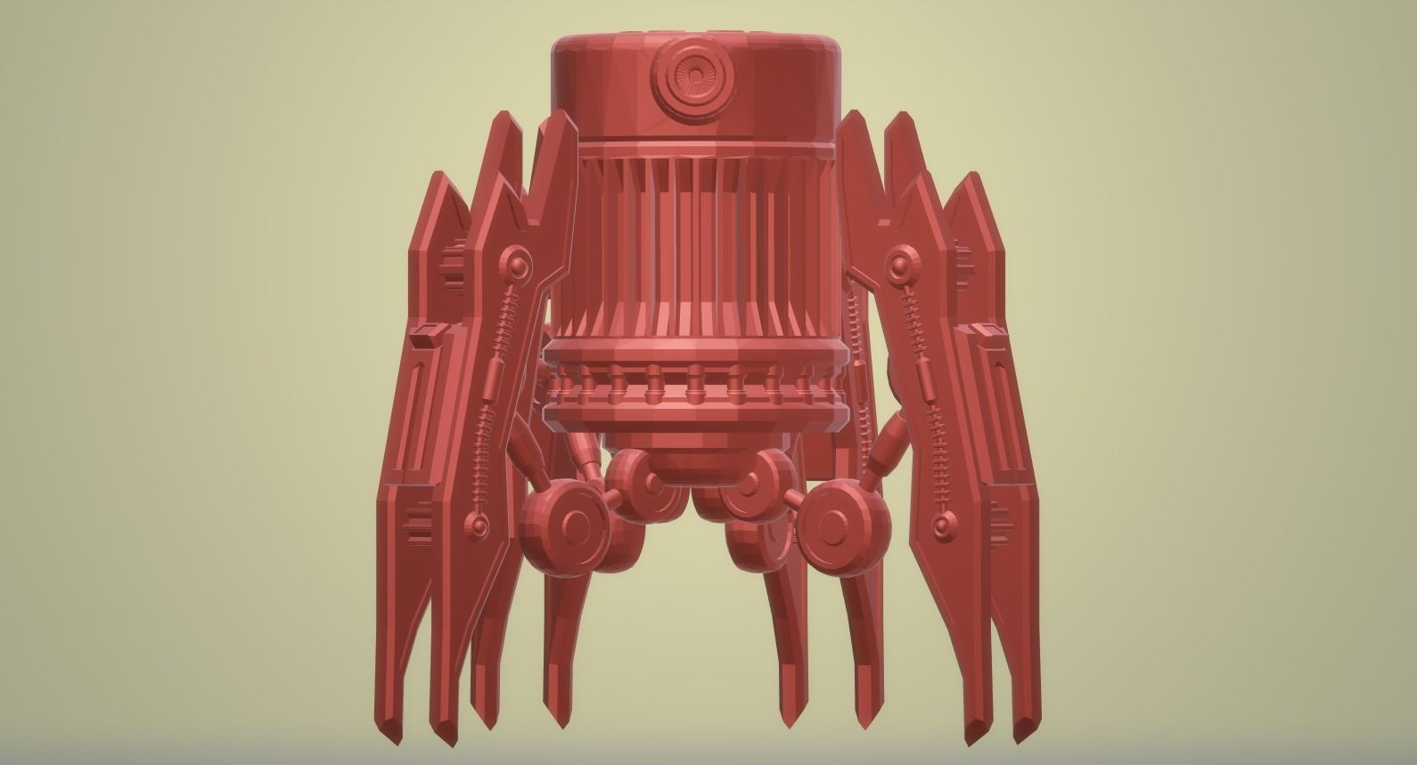 MG2-082023 Concept Mech 3D print model_2