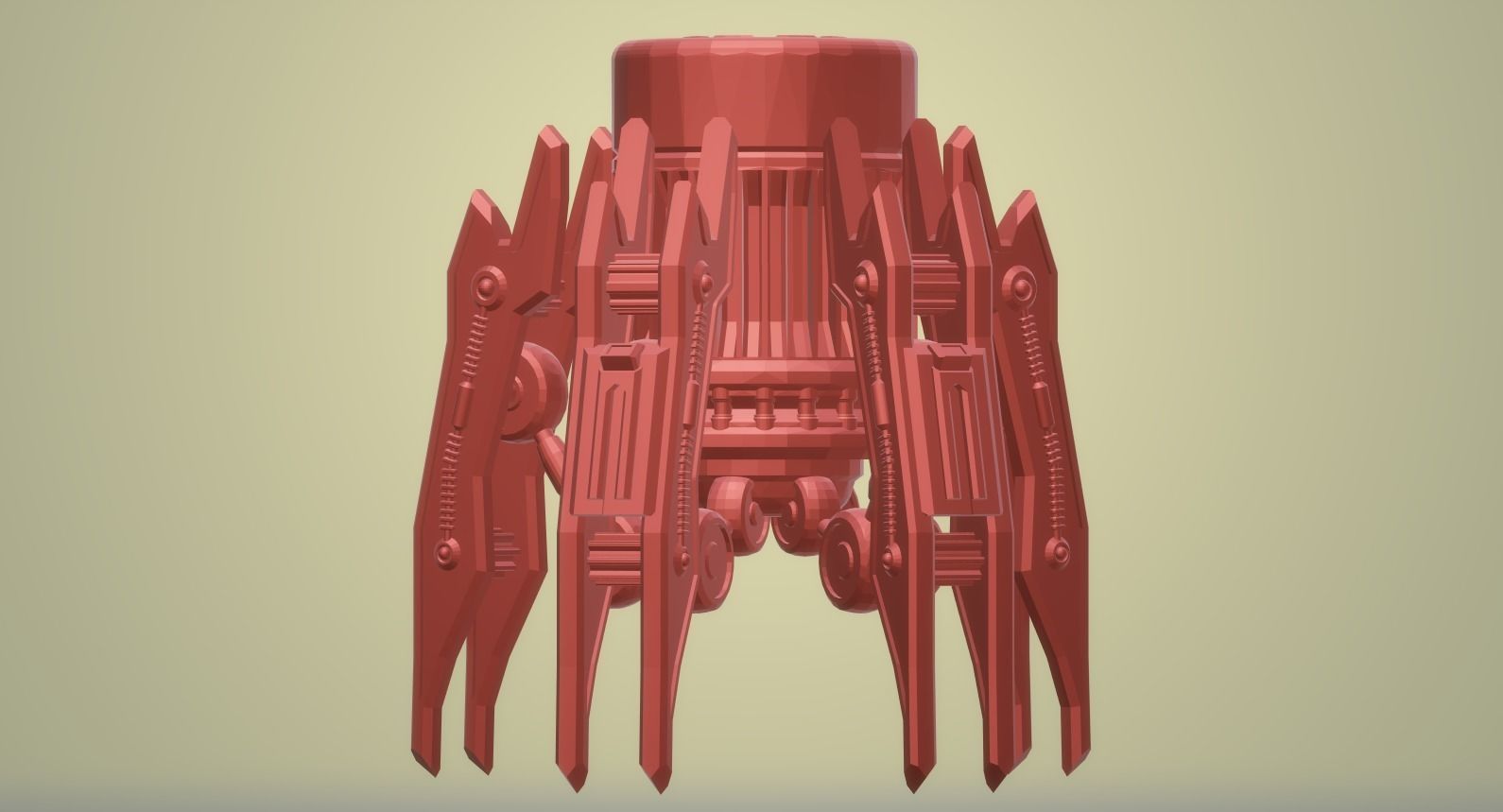 MG2-082023 Concept Mech 3D print model_4