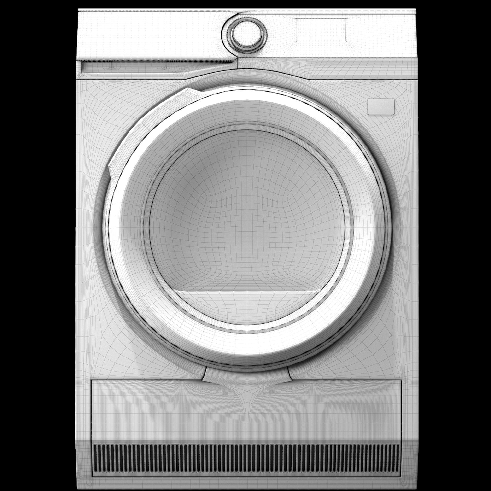 AEG Laundry Set 3D model_7