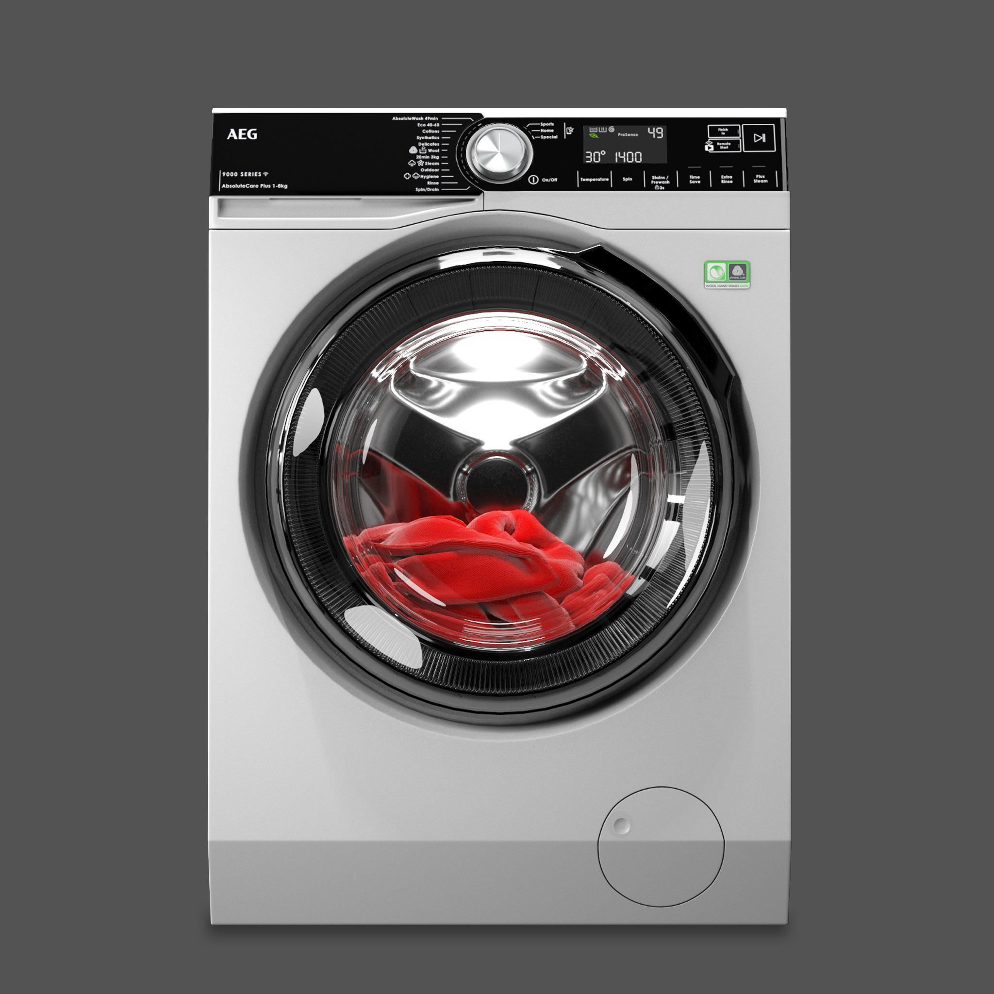 AEG Laundry Set 3D model_10