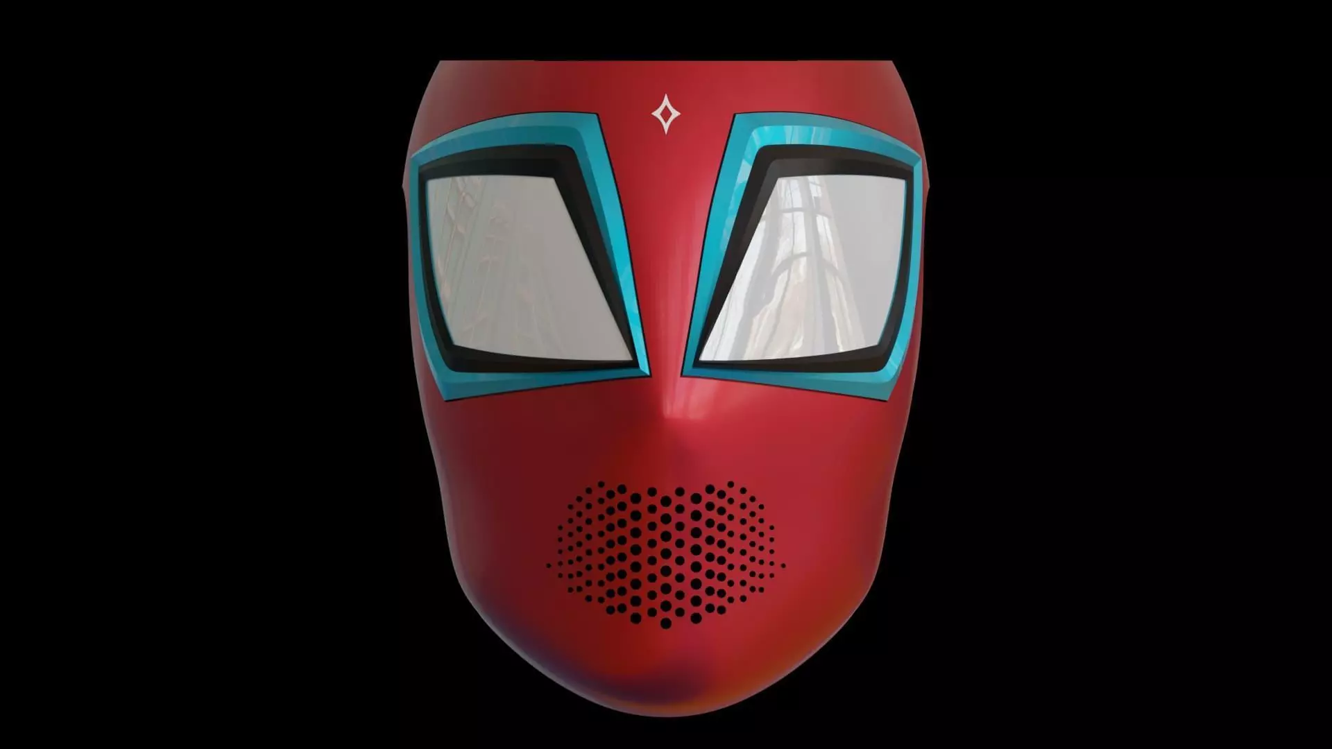Pavitr Prabhakar faceshell 3d model 3D print model