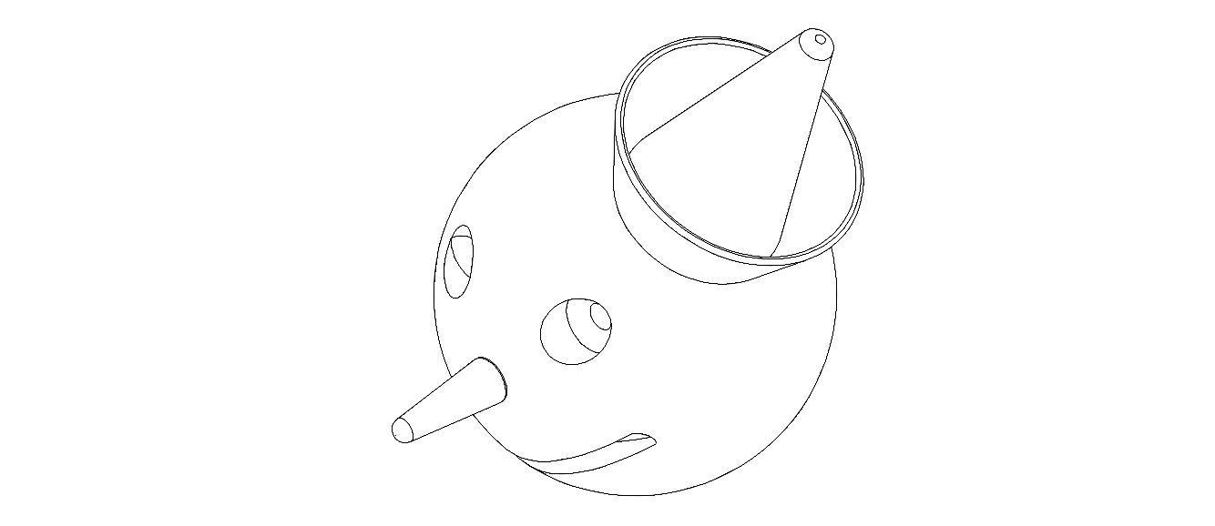 Jack in the Box Head 3D print model_10