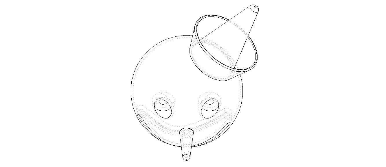 Jack in the Box Head 3D print model_23