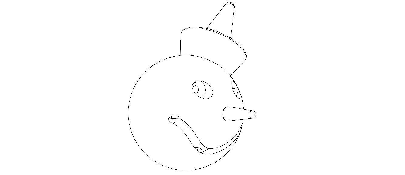 Jack in the Box Head 3D print model_38