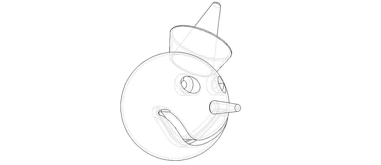 Jack in the Box Head 3D print model_39