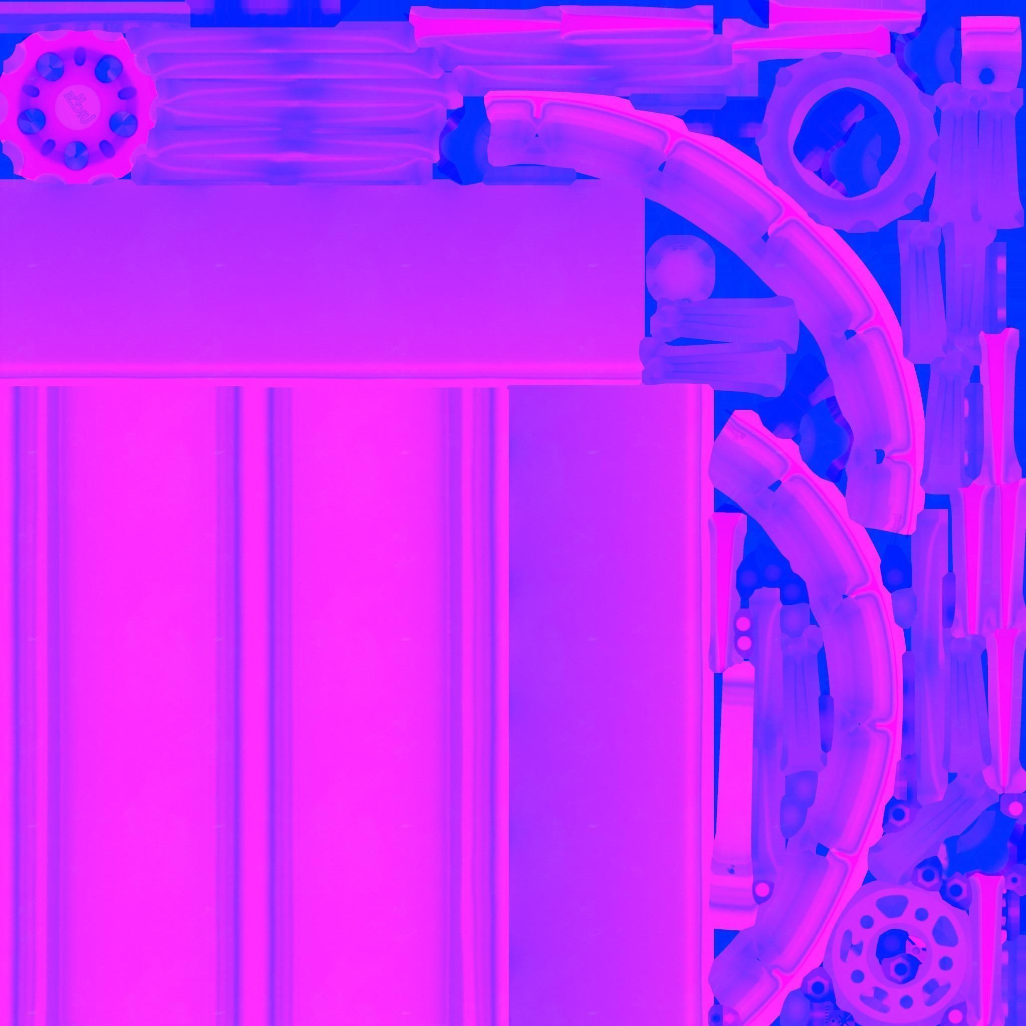 Niche Essen Wheel Silver With Machined Face Low-poly 3D model_18