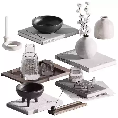 Decorative set38 3D model