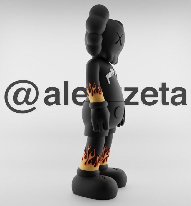 Kaws Palm Angels 1 for Print 3D print model_30