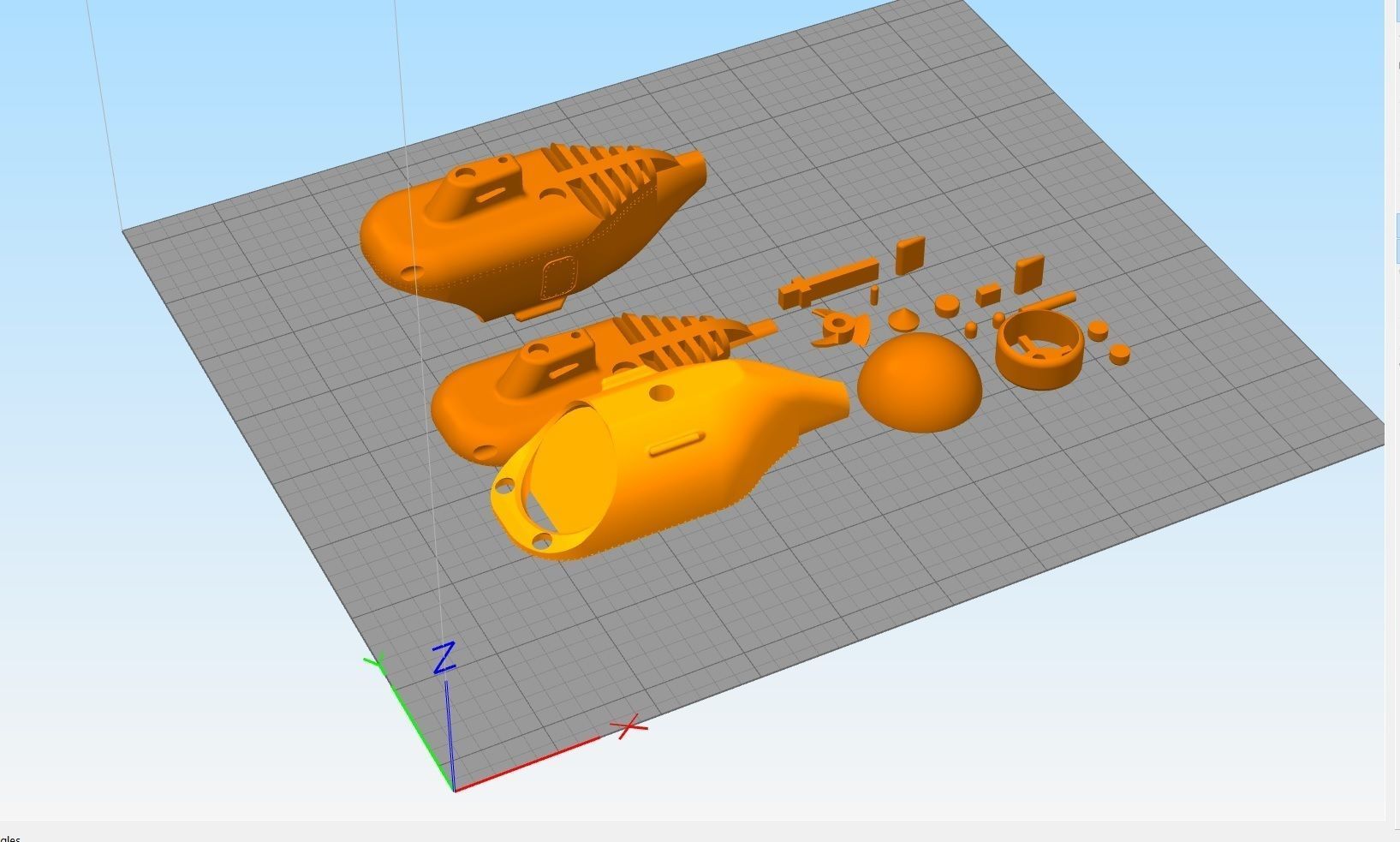 Research Submarine scale model 3D print model_9