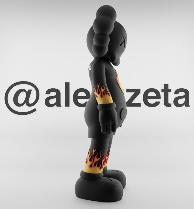 Kaws Palm Angels 2 for Print 3D print model_29